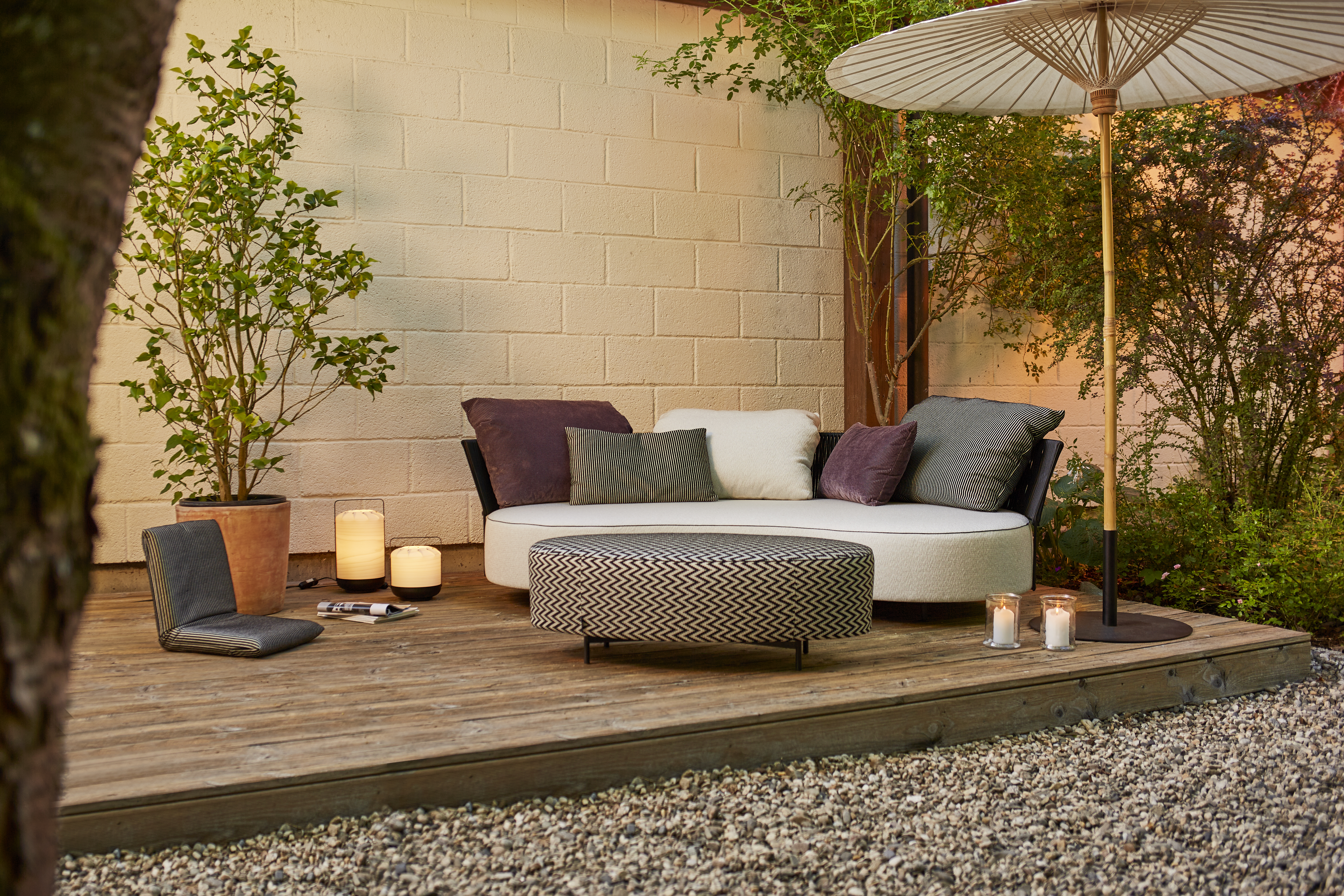 Outdoor-Loungesofa Lagoon vom Bullfrog