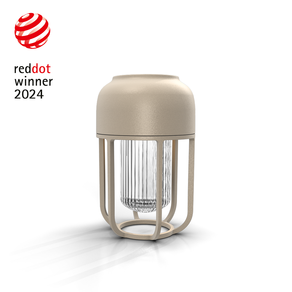 Tischleuchte Light beige